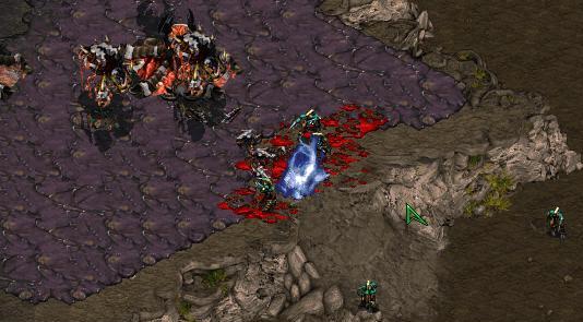 Zealot: Tell me do you like apples? Zergling: Nope! I'm a Nut man. Zergling proceedes to kill Zealots buddy. Zealot stabs the Zergling. Zealot: I just impaled you! How do you like them apples?!?
